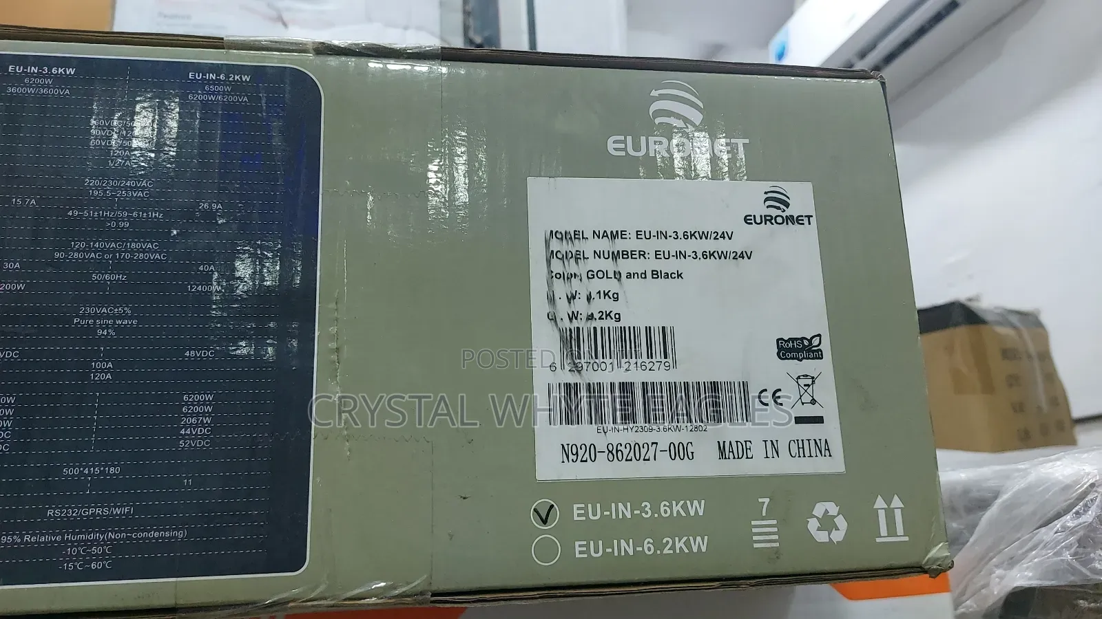 3.6kva 24 Hybrid Solar Inverter