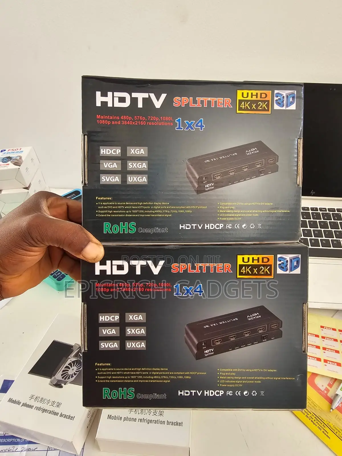 Four Ports HDMI Splitter
