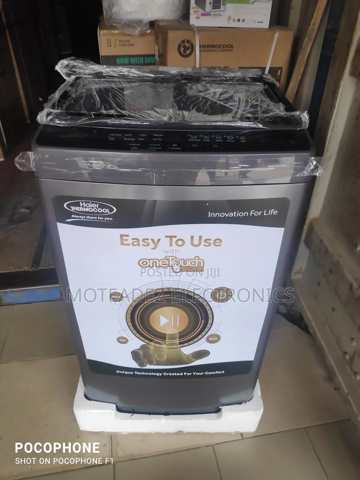 Haier Thermocool 8kg Top Load Automatic Washing Machine