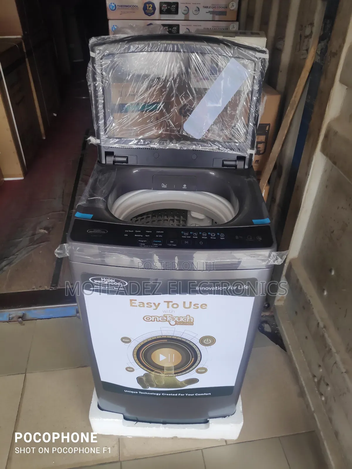 Haier Thermocool 8kg Top Load Automatic Washing Machine