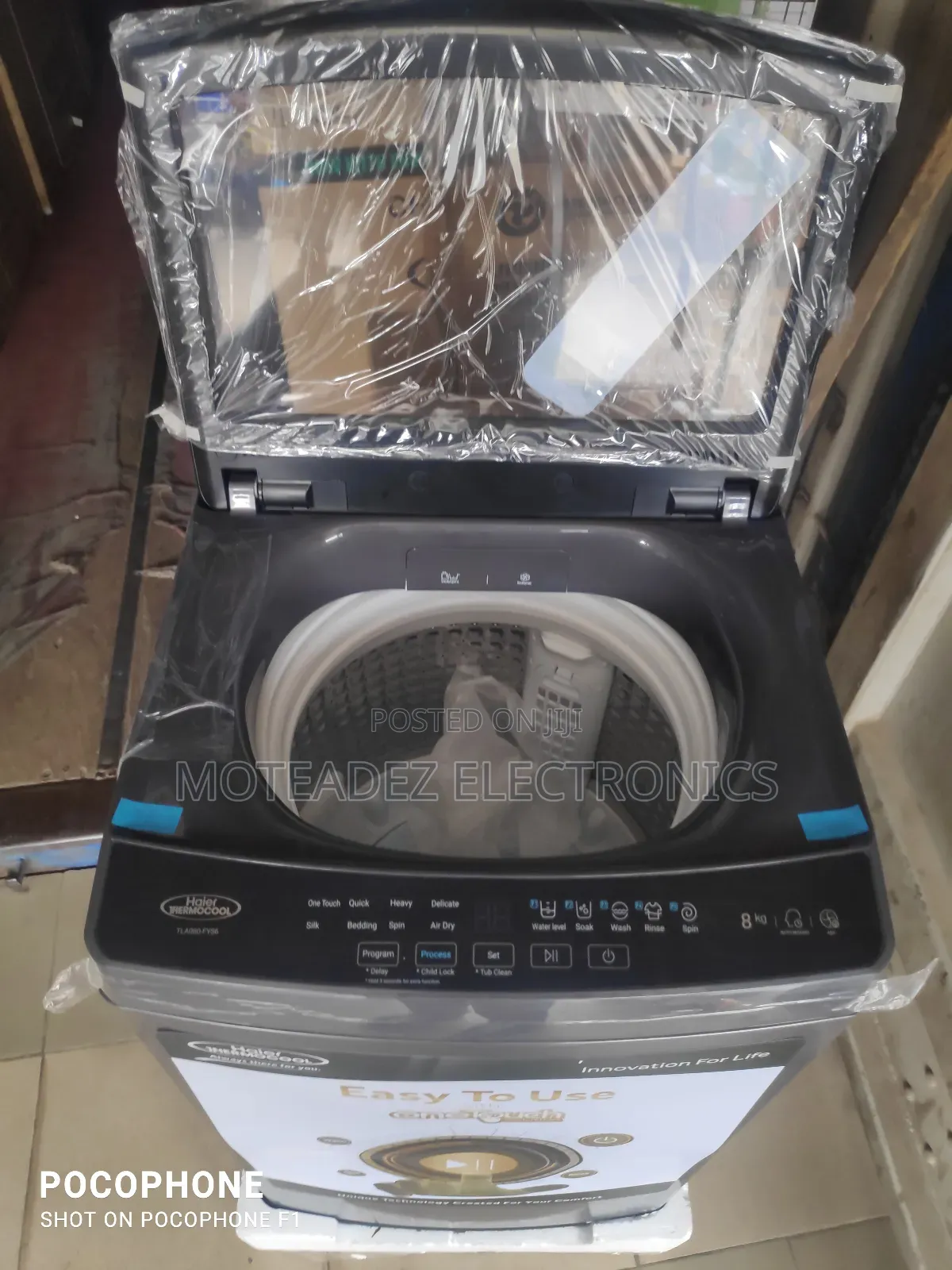 Haier Thermocool 8kg Top Load Automatic Washing Machine