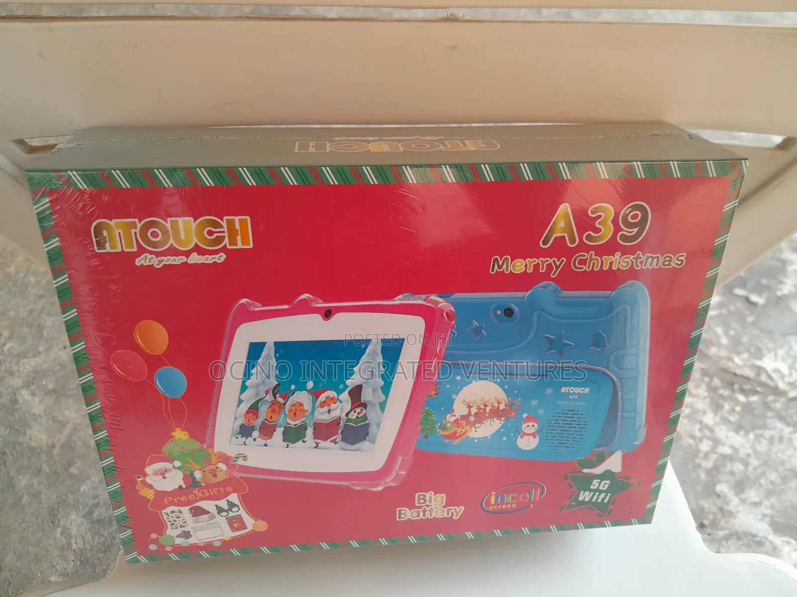 8+256 Unbreakable Screen Wifi Enabled Kids iPad