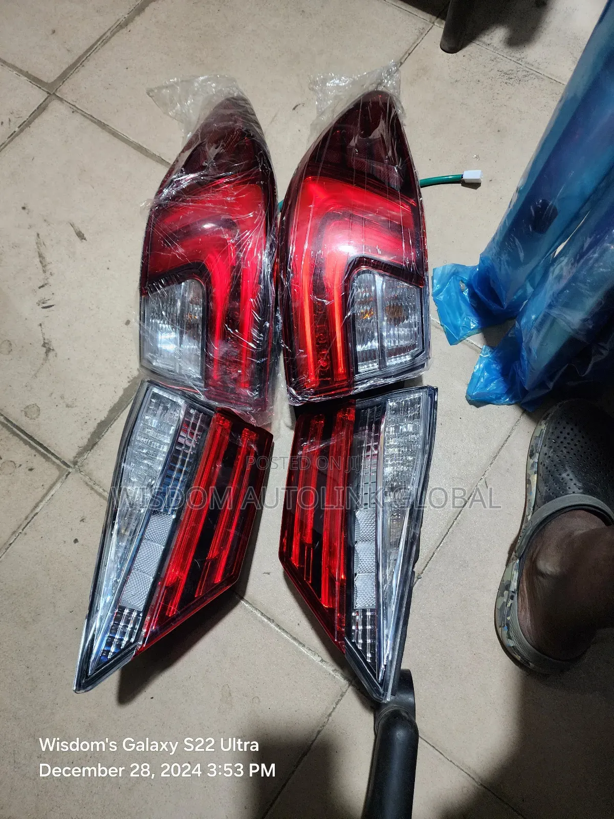 Complete Set of Rearlight for Lexus Es350 2018/2019
