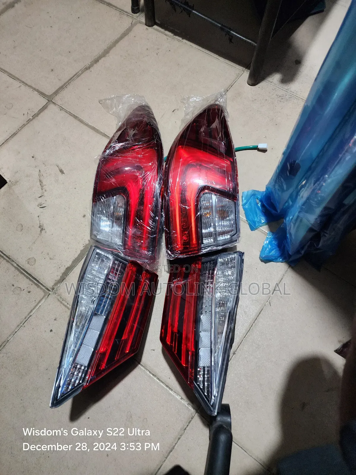 Complete Set of Rearlight for Lexus Es350 2018/2019