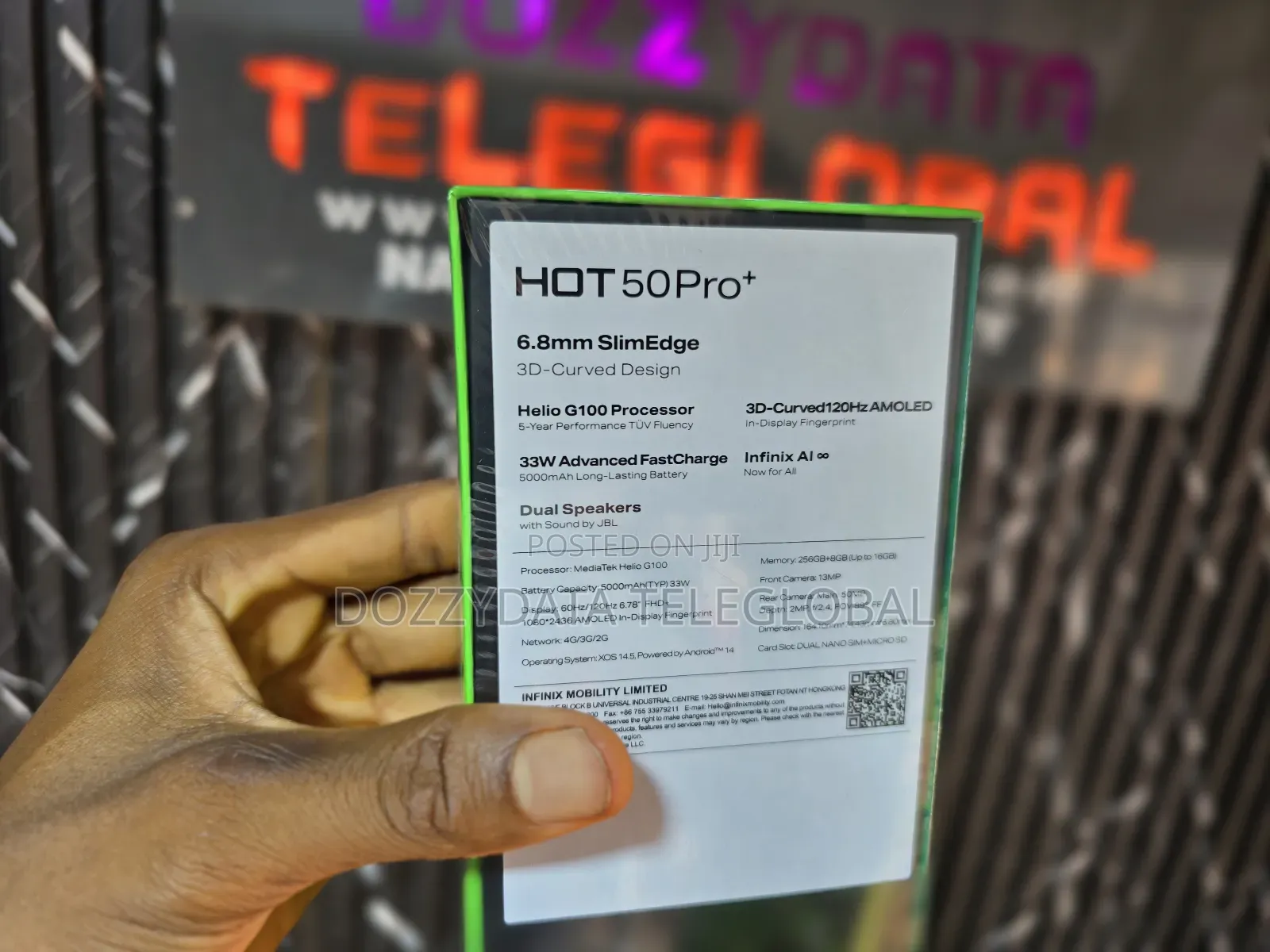 New Infinix Hot 50 Pro+ 4G 128 GB