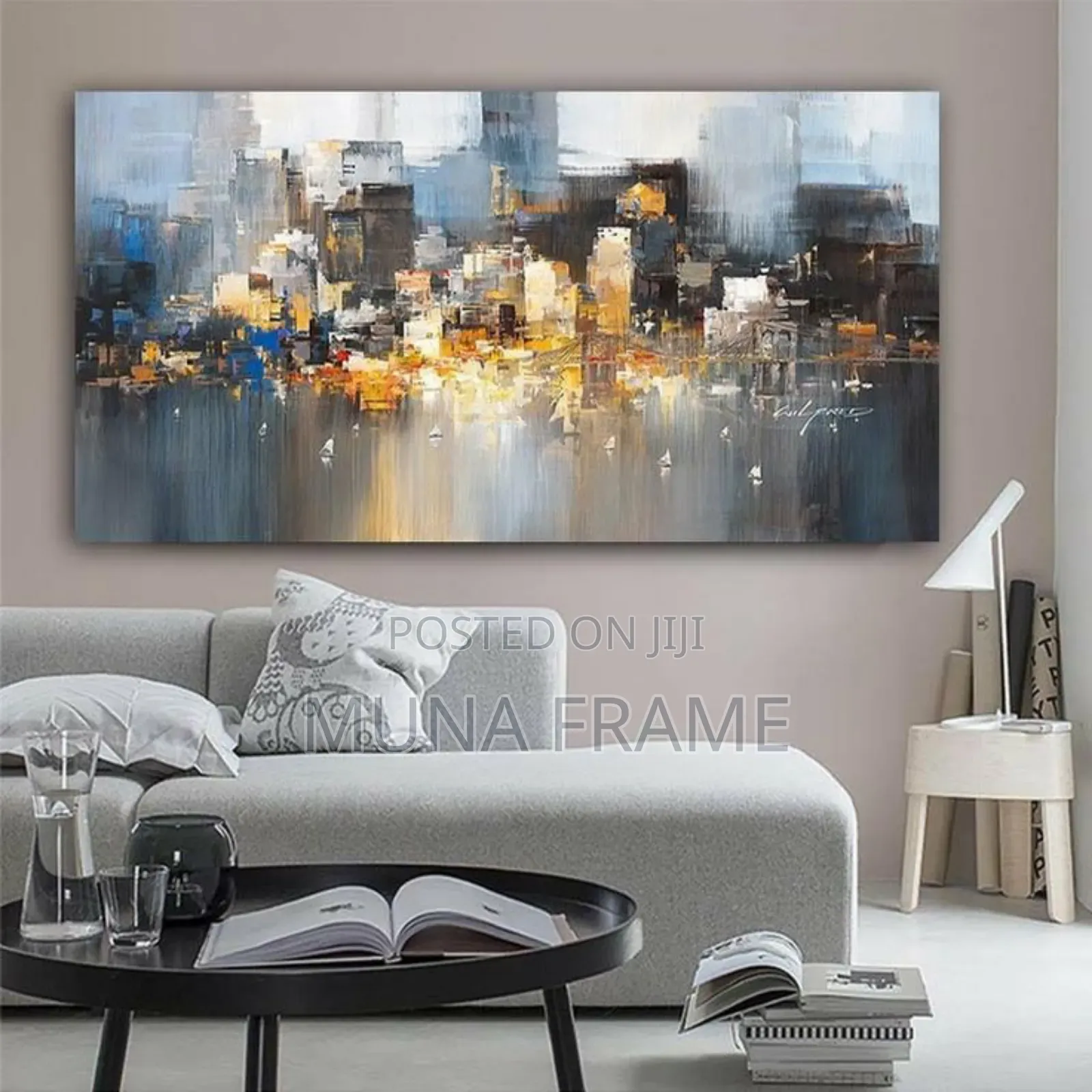 Abstract Unique Beautiful Wall Artwork Acrylic Frame