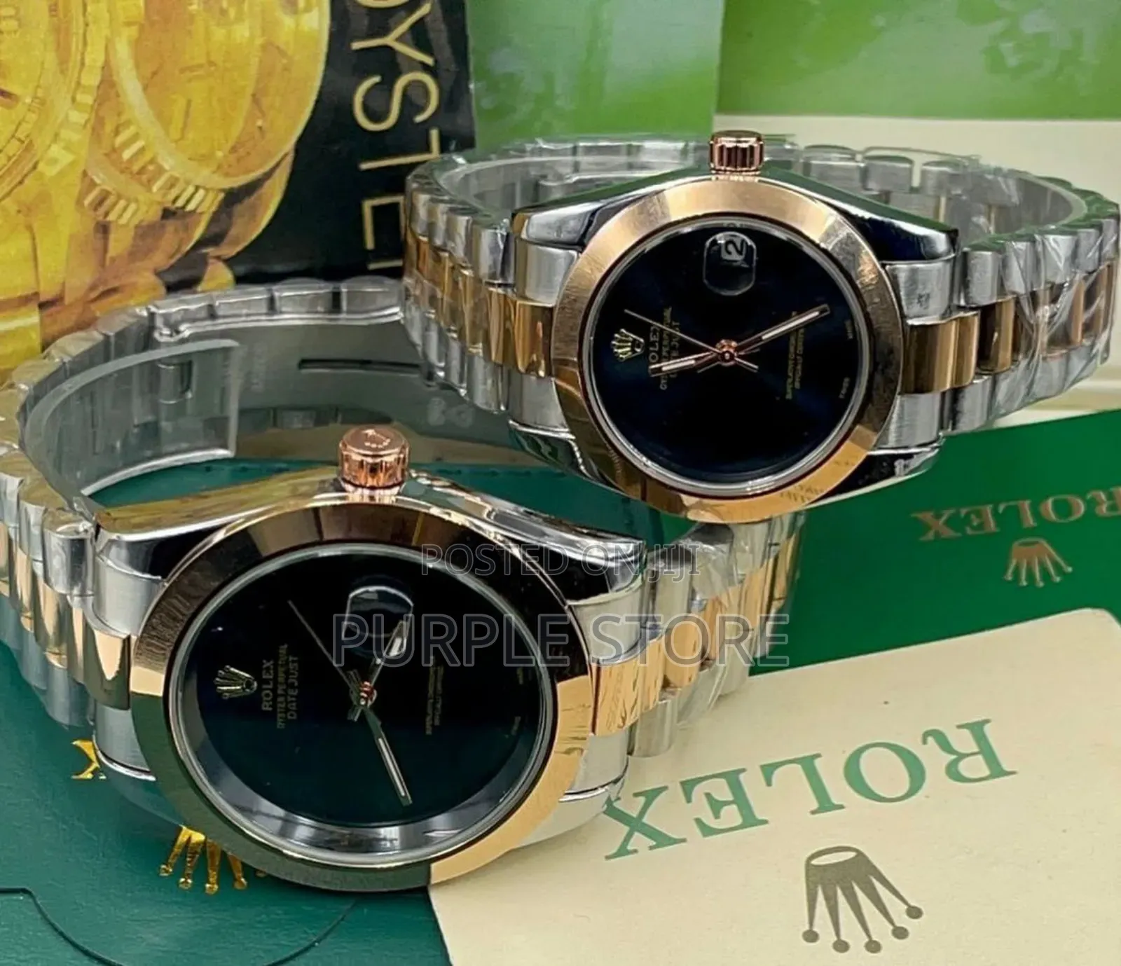 Rolex Male and Female Wristwatch