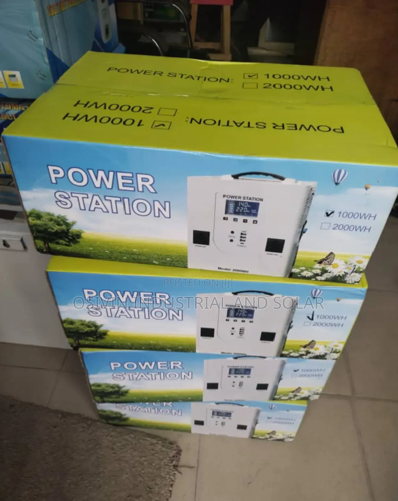 2000w Solar Generator/200w Solar Panels/Extral Backup Space