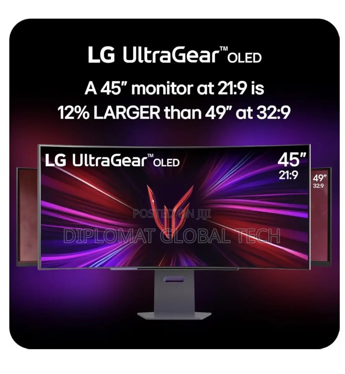 Lg 45gs95qe Ultragear Oled Curved Gaming Monitor 45-Inch