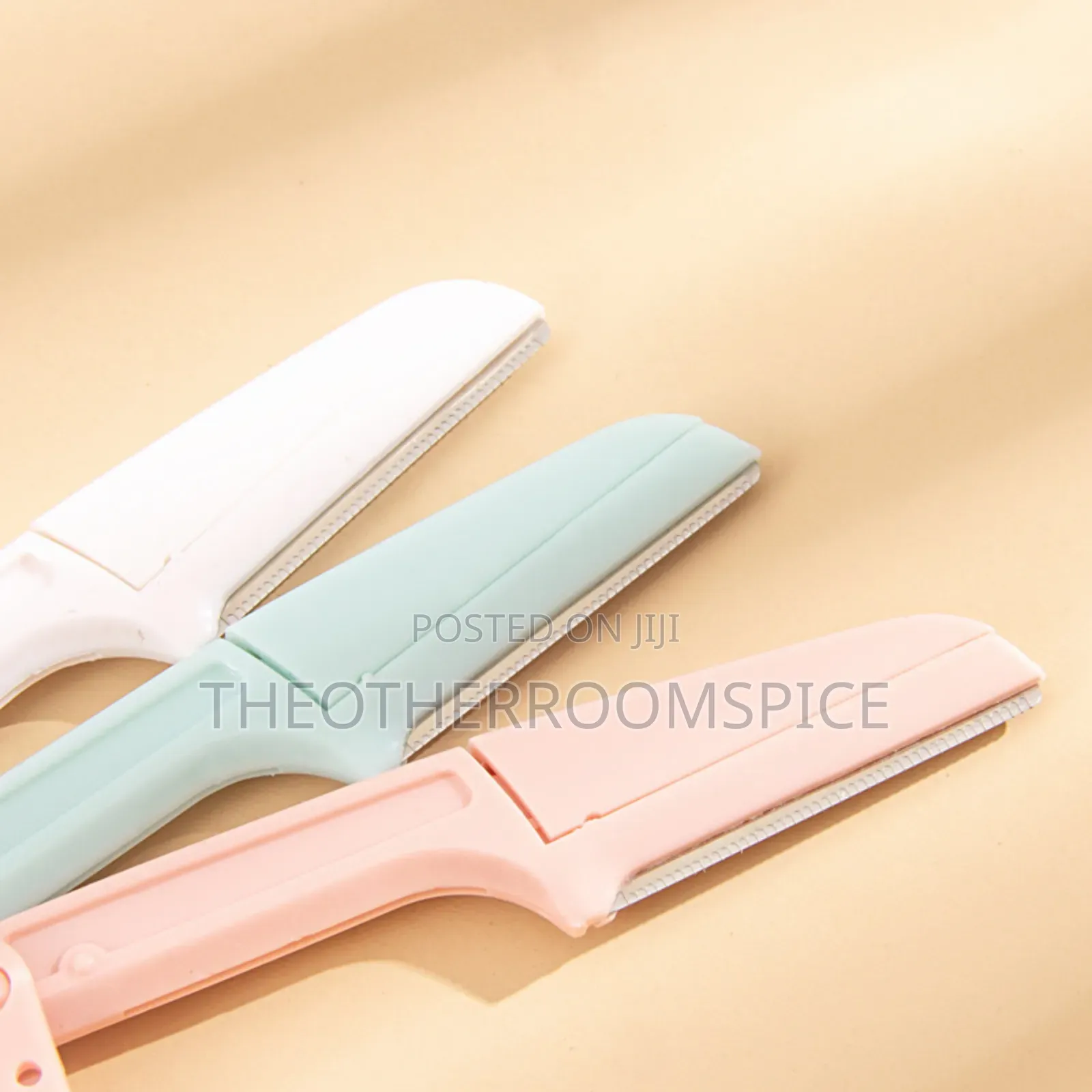 3pc Ladies Makeup Folding Eyebrow Hair Remover