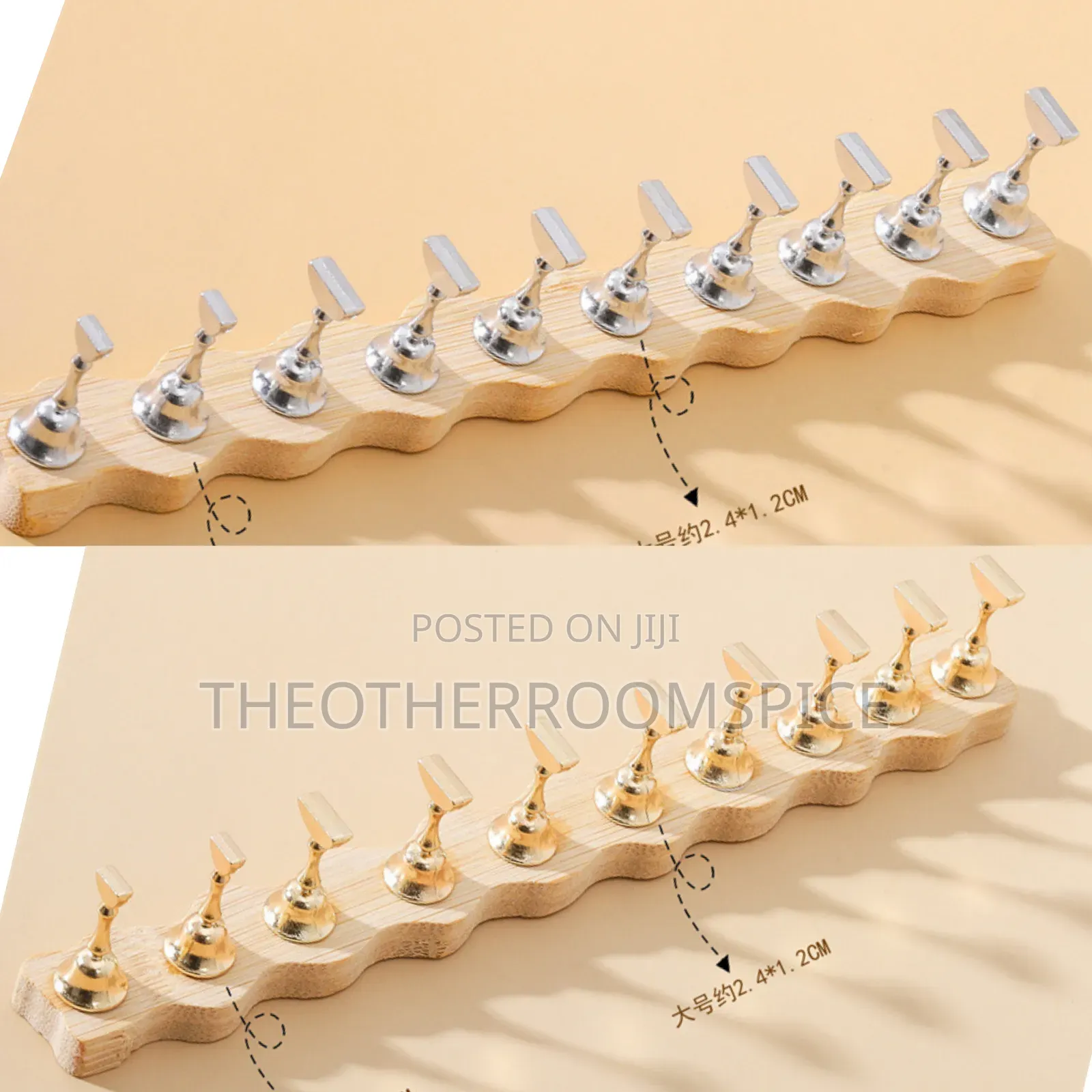 Nail Art Display Stand 10pc Set