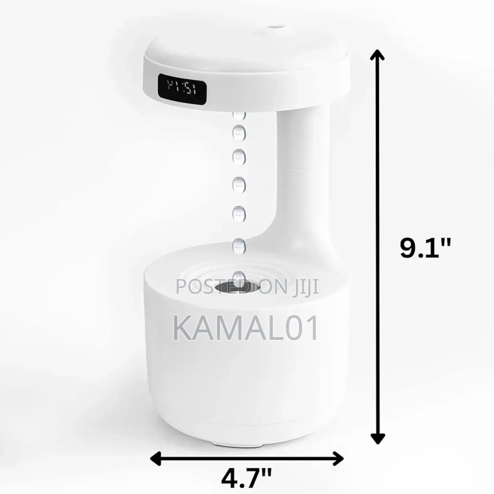 Cool Mist Humidifier, Anti-Gravity Water Drops With Sound