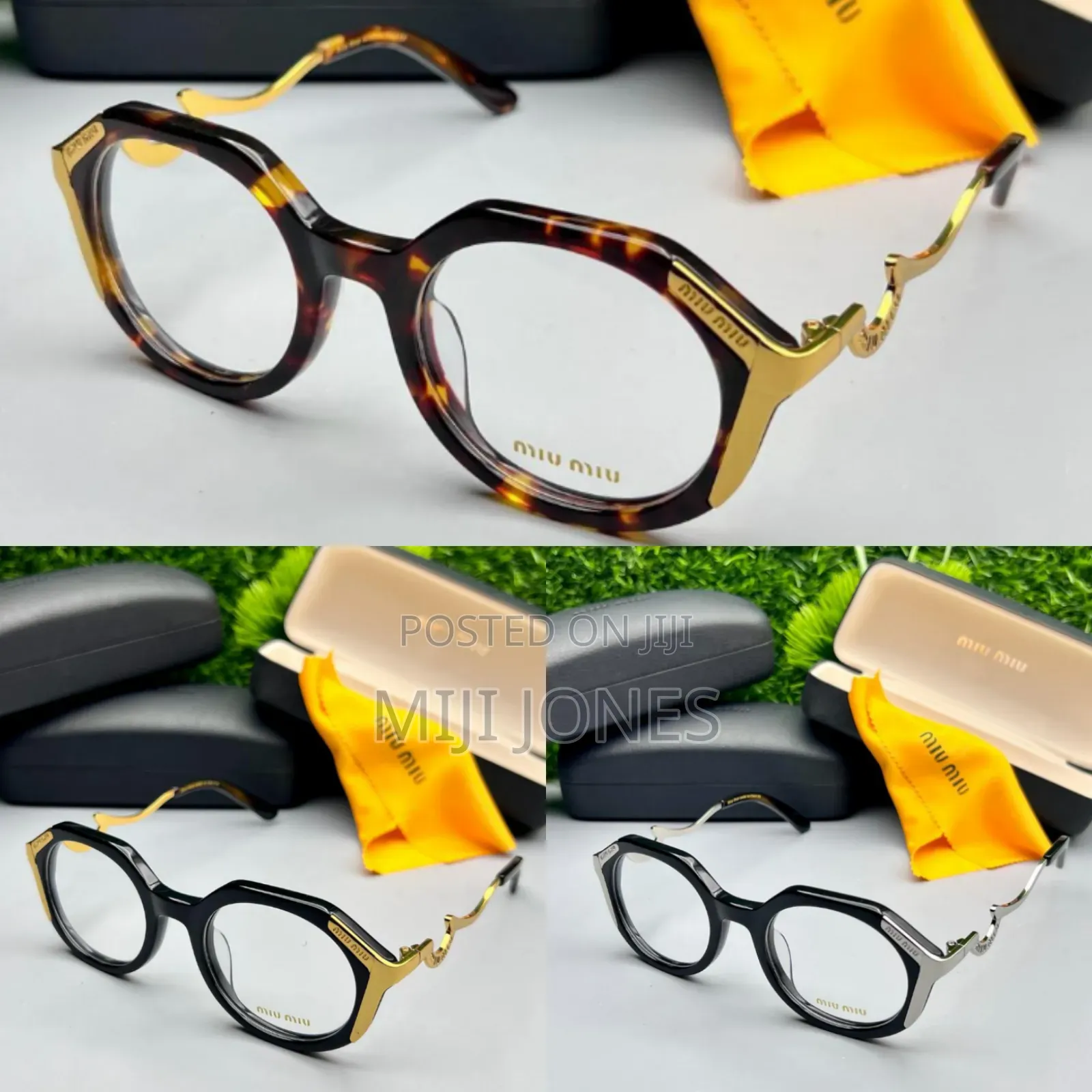 MIU MIU Jagged Frame 