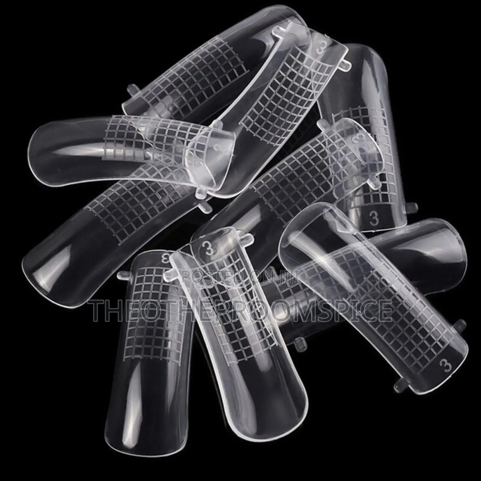 20pc Polygel Nail Tips Art Design