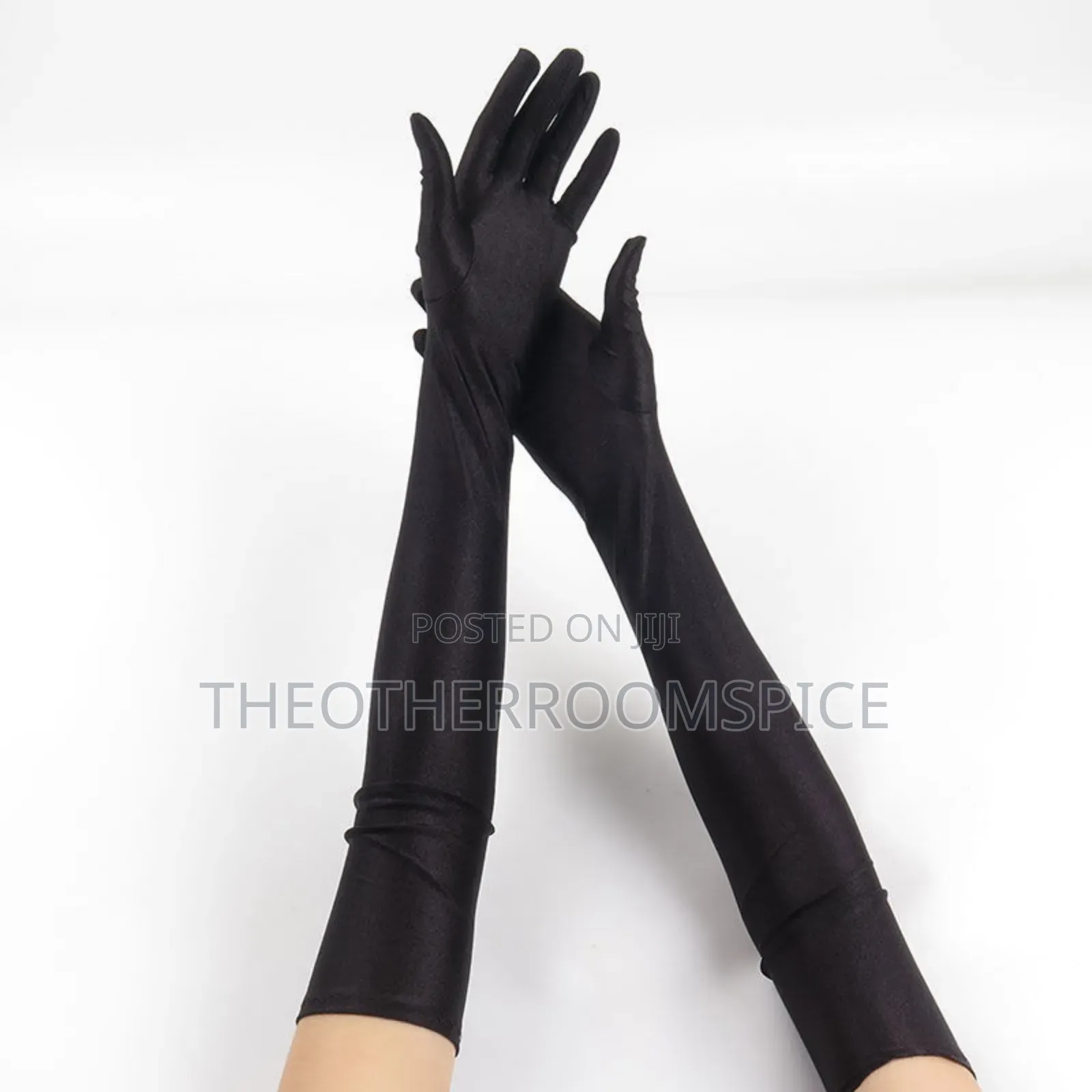 Skeleton Cosplay Adult Party Satin Hand Gloves