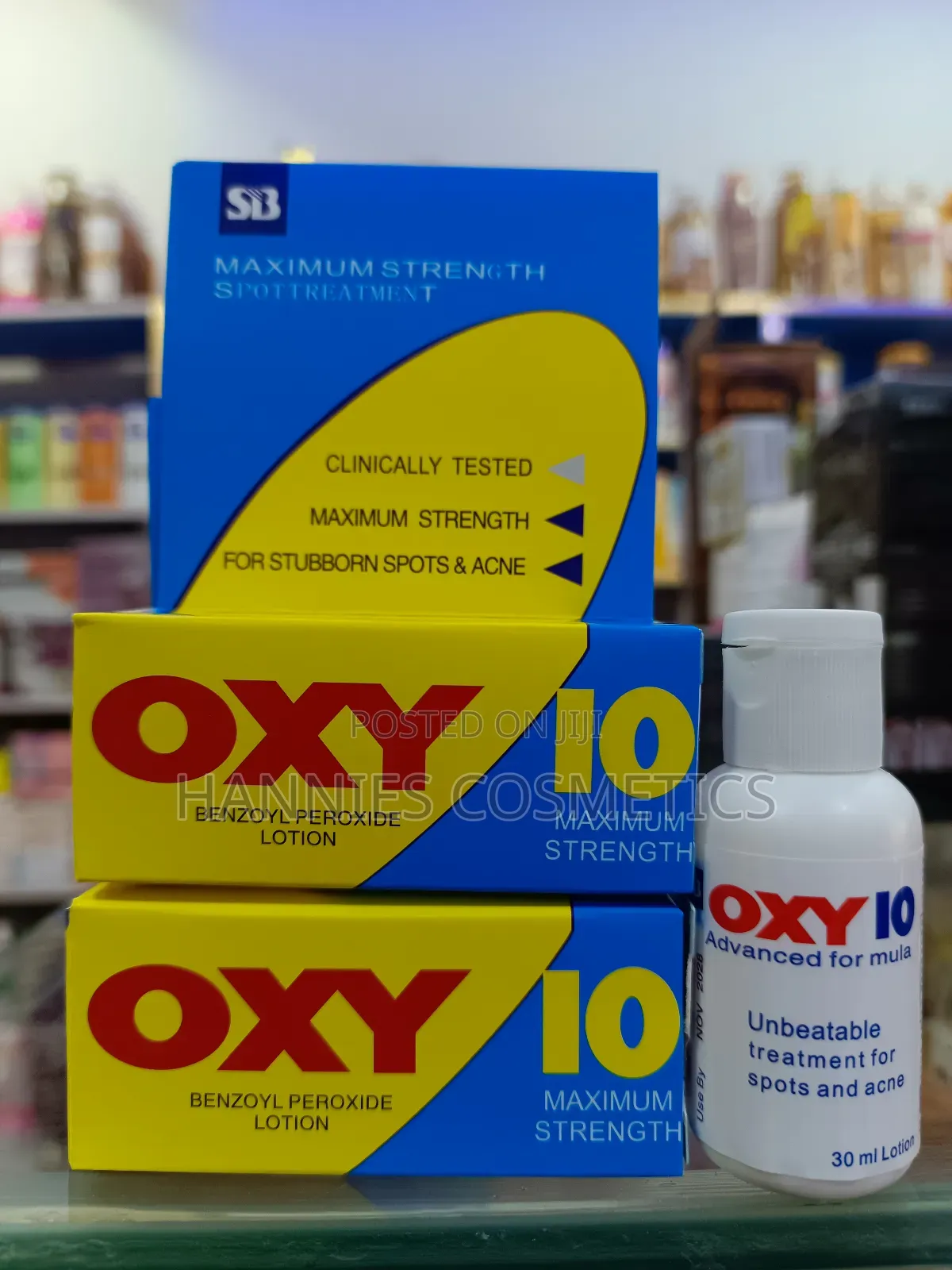 Oxy 10 Benzoyl Peroxide Lotion for Spot Acne Treatment