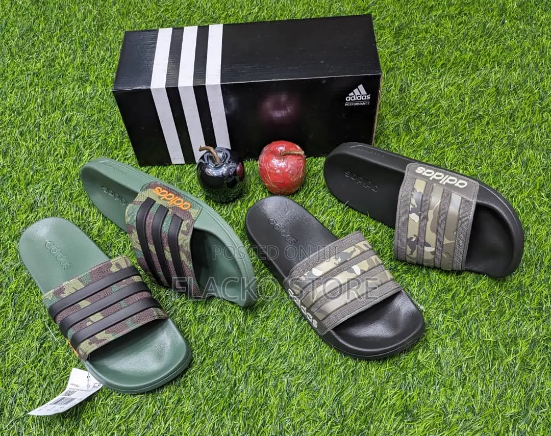 Original Adidas Cloud Foam Camo Slides