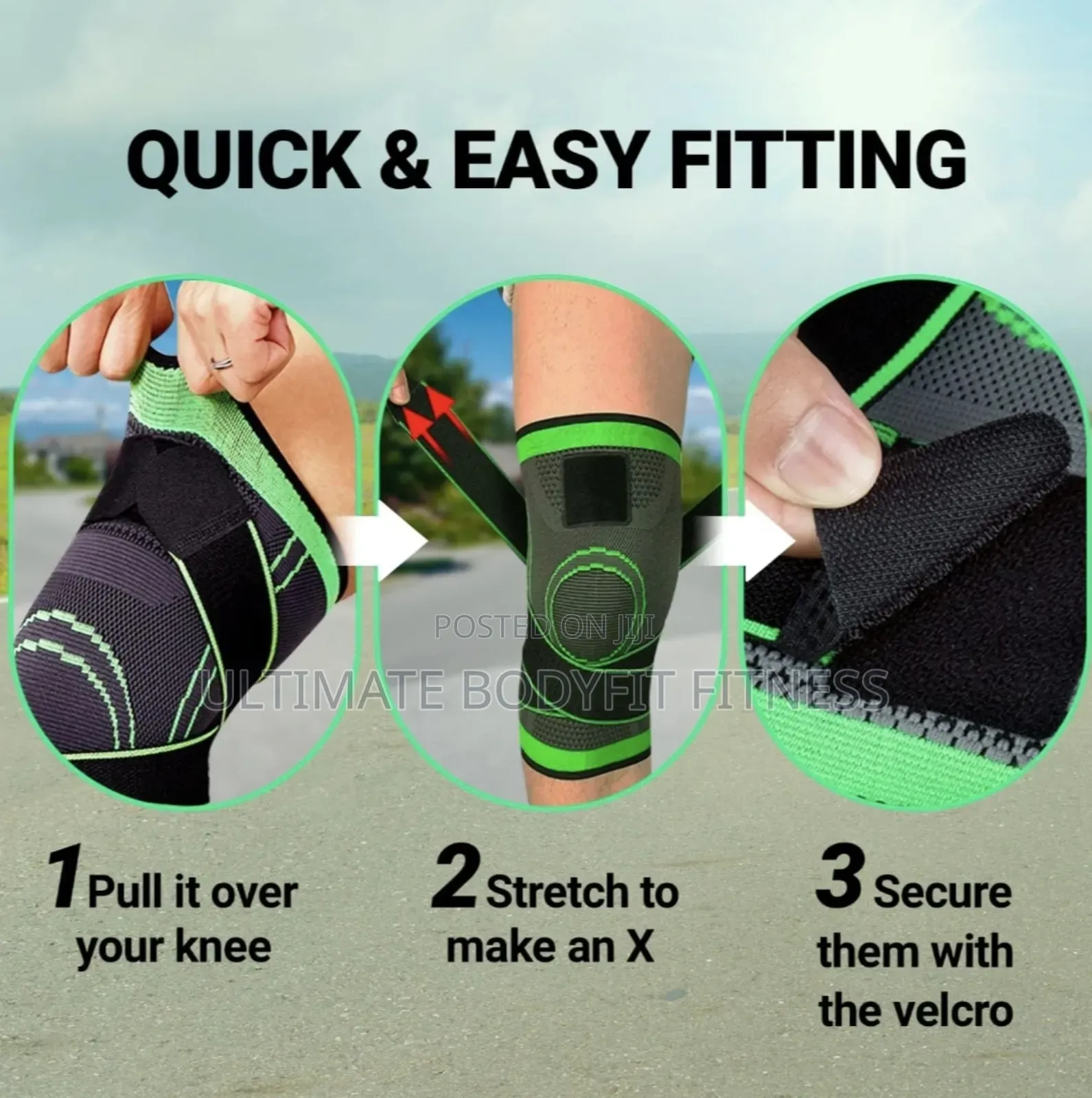 Brand New Compression Knee Sleeves