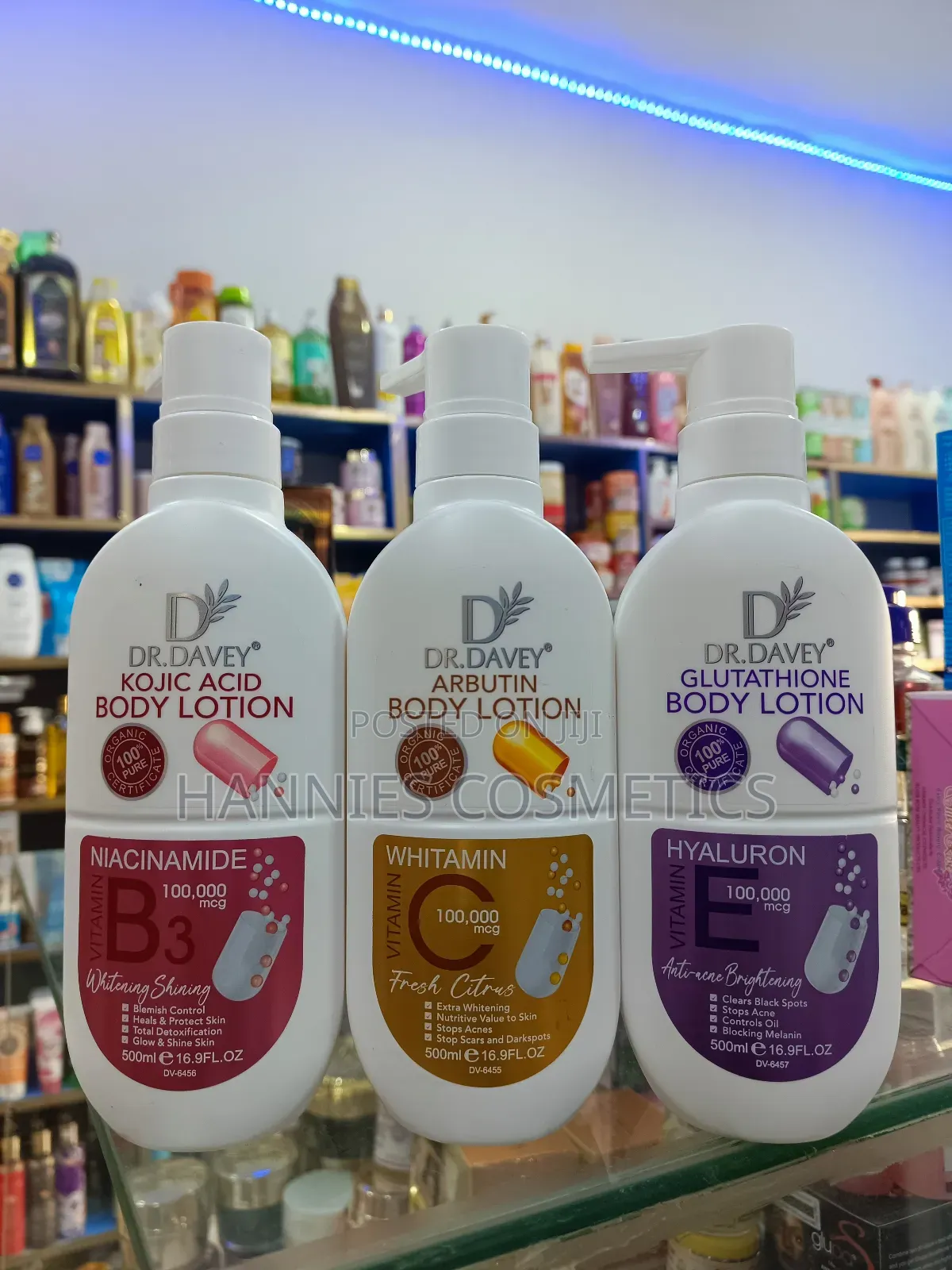 Dr Davey Brightening and Moisturizing Body Lotion