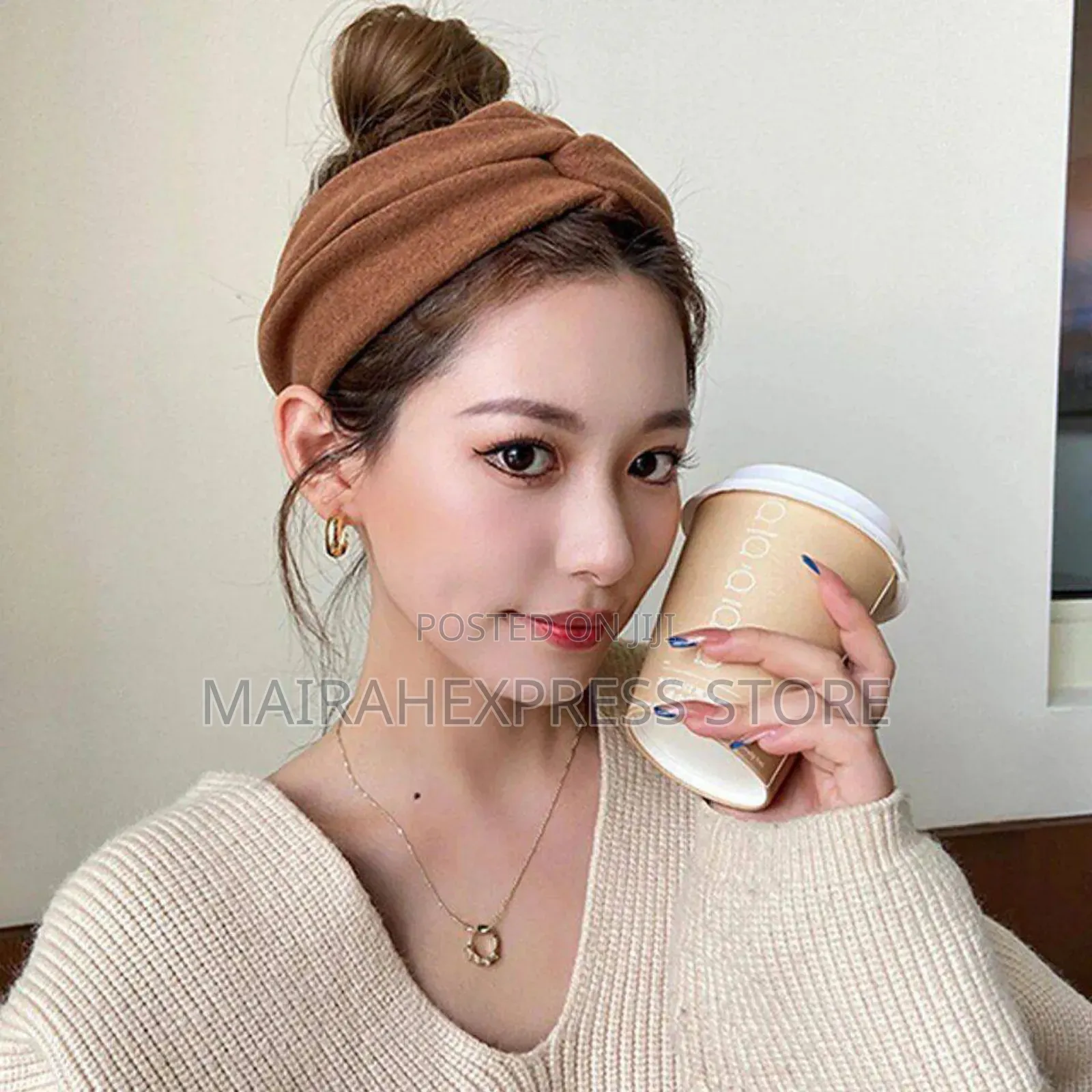 Comfy Elastic Wide Cross Headband