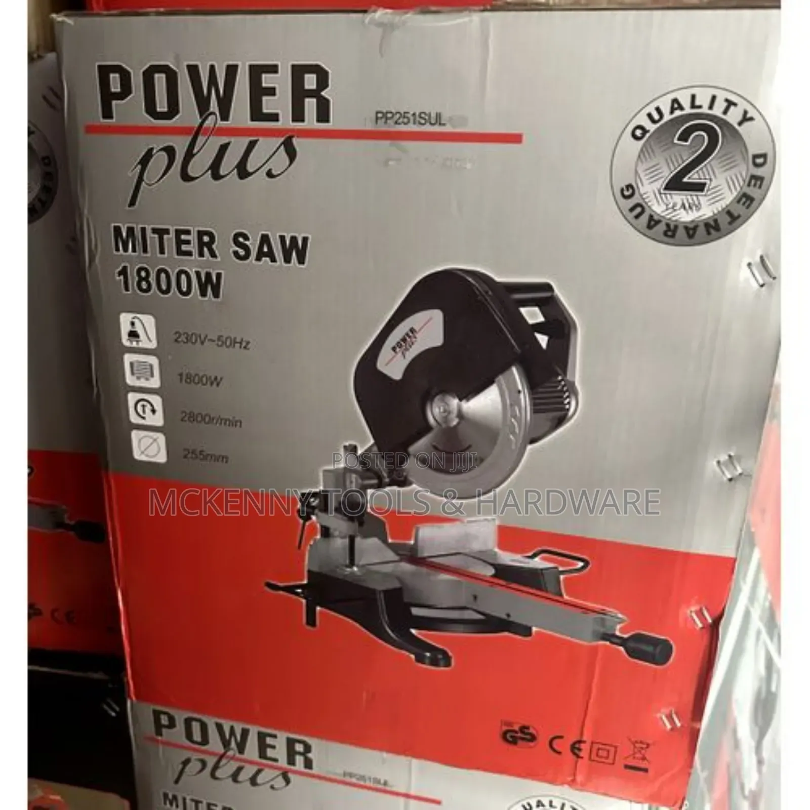 Powerplus Miter Saw 1800W 255mm Blade 10 Inch