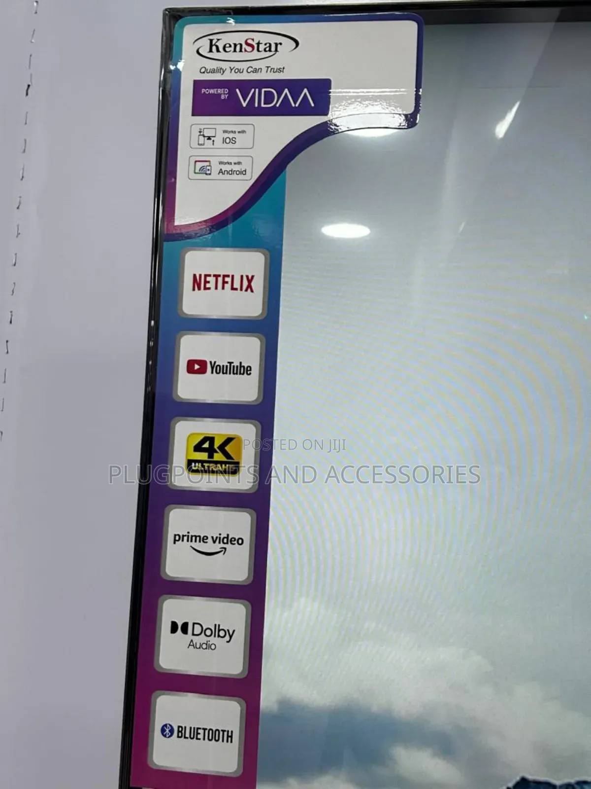 50" Kenstar Smart Tv ULTRA HD - With Free Wall Mount