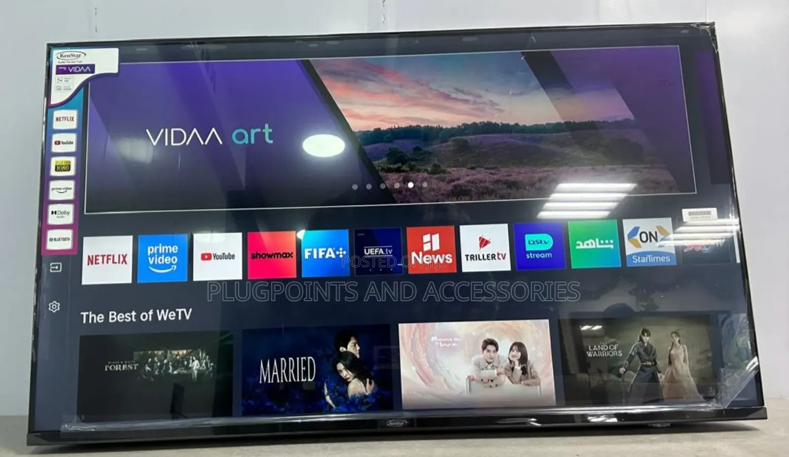 50" Kenstar Smart Tv ULTRA HD - With Free Wall Mount