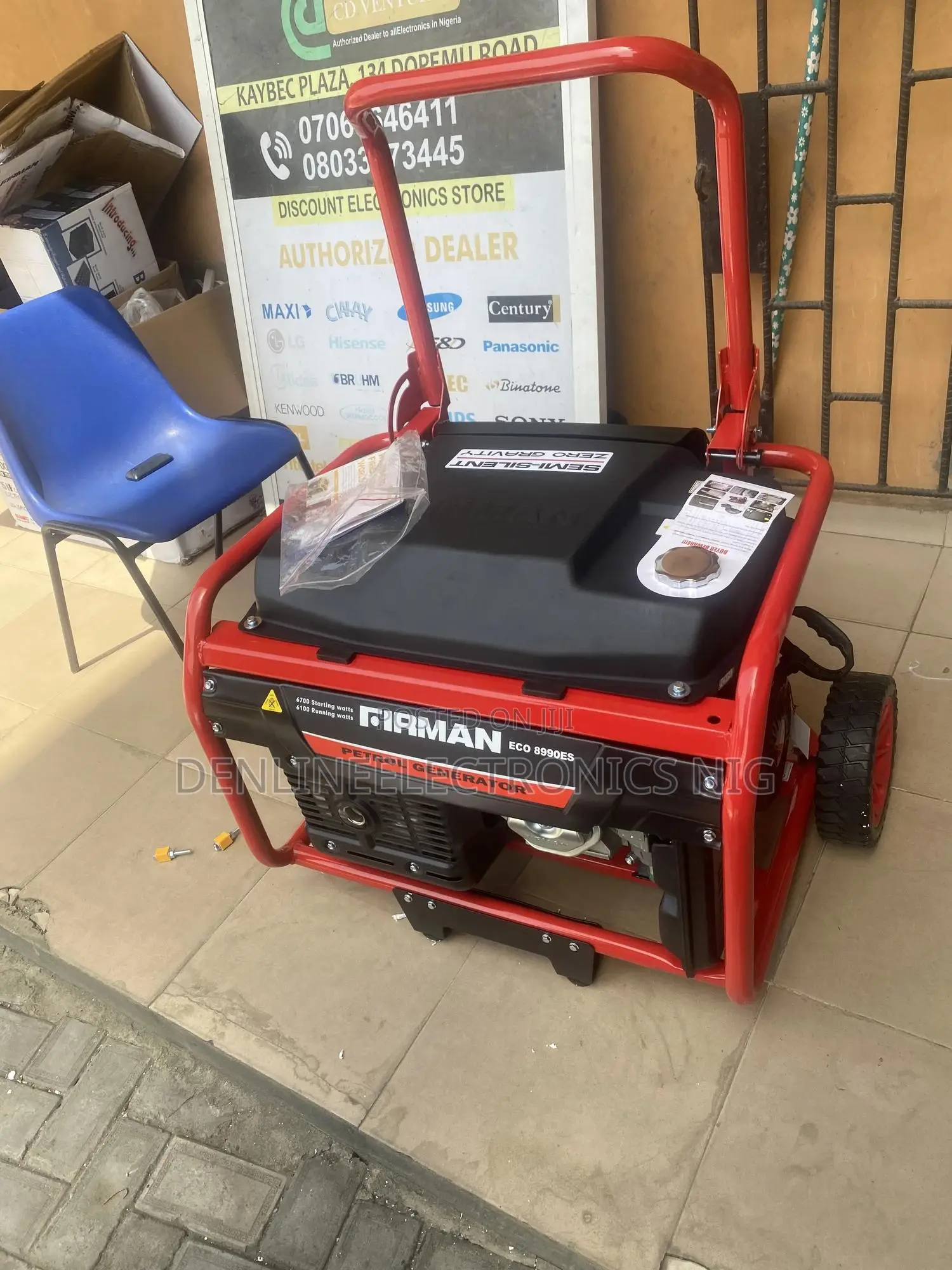 Firman 6kva 8990es Copper Coil Key Starter Generator