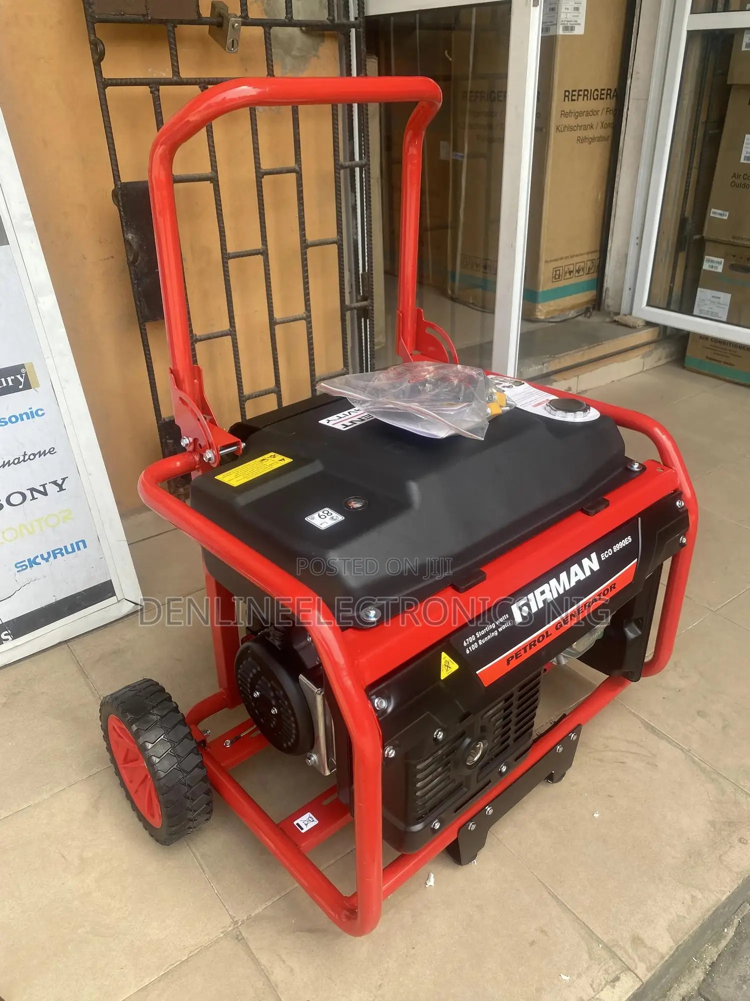 Firman 6kva 8990es Copper Coil Key Starter Generator