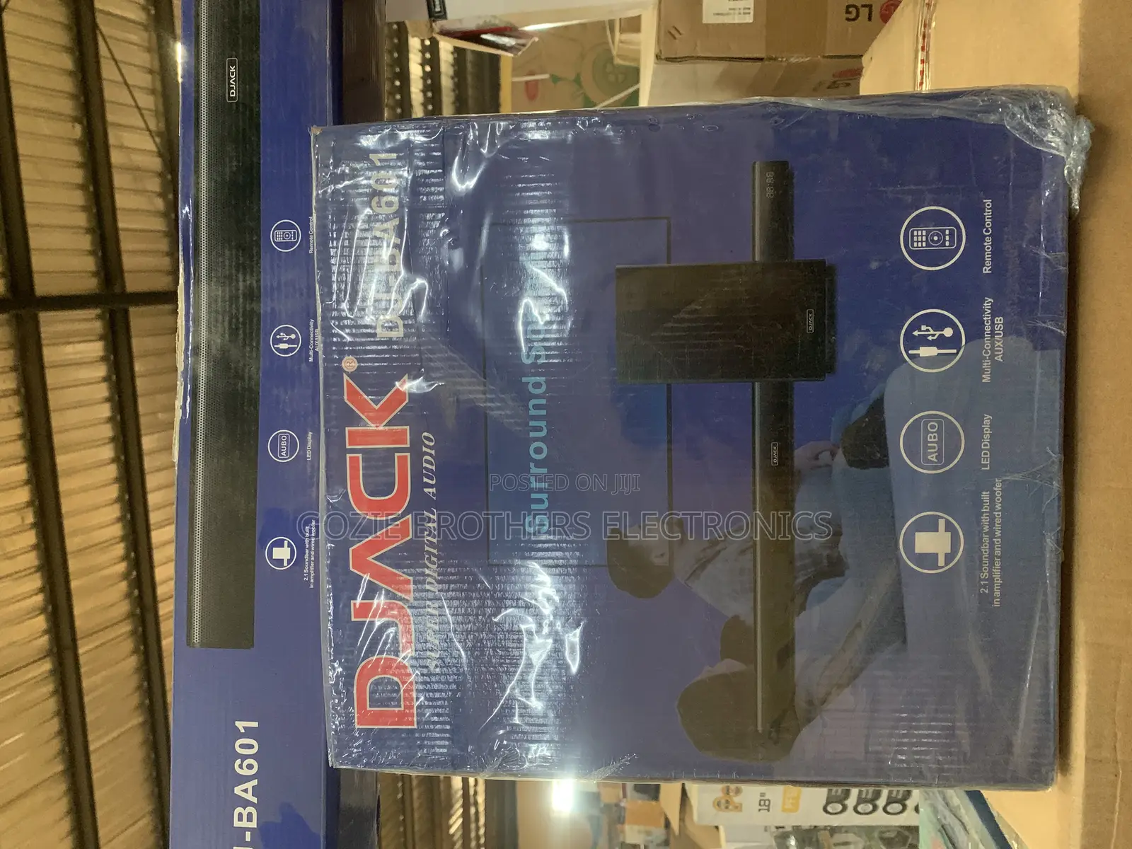 Djack Sound Bar Home Theater With Bluetooth Connection