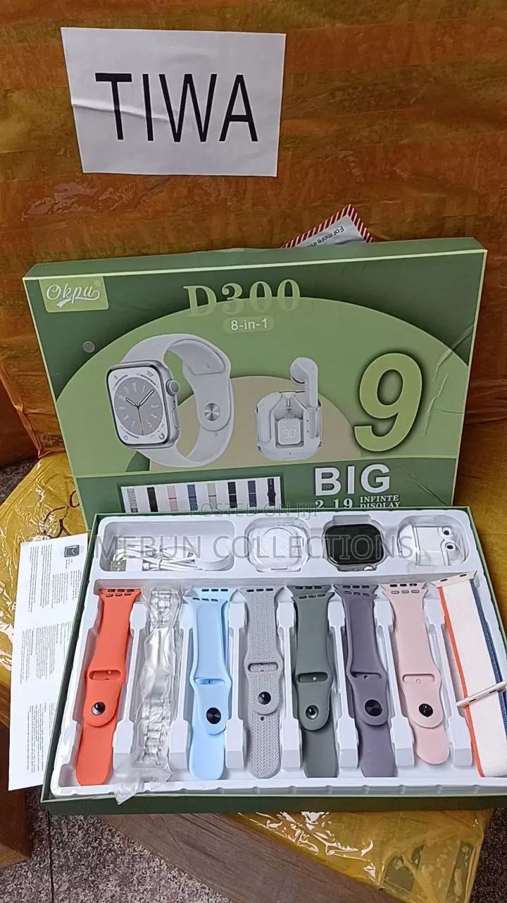 D300 Smartwatch With Earpod