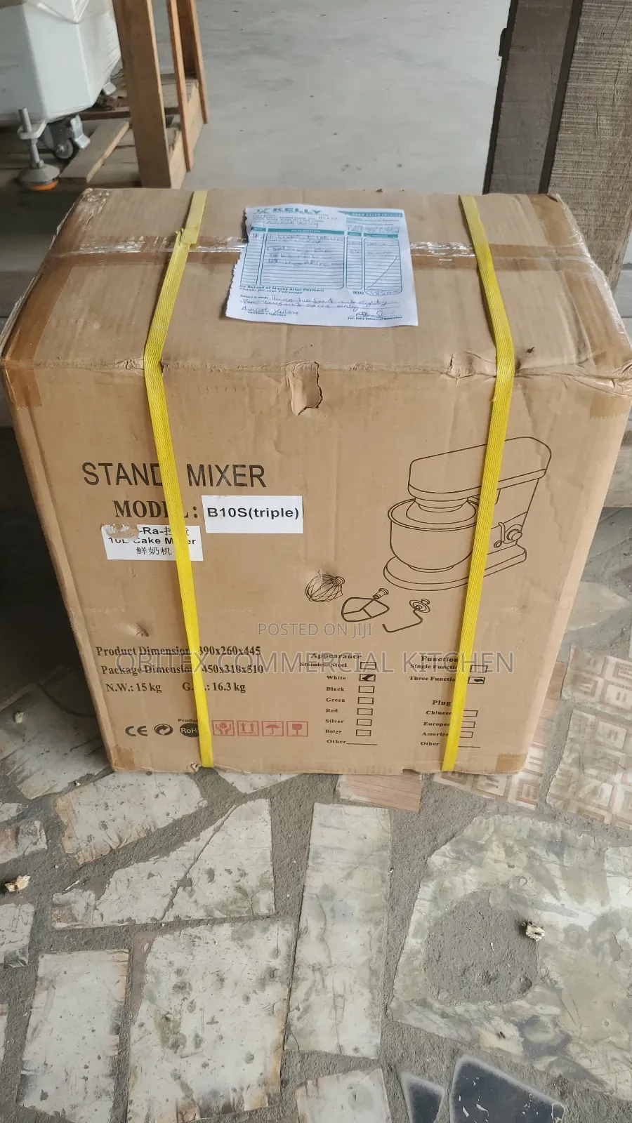 Industrial Table Top 10l Cake Mixer Is Available for Sales