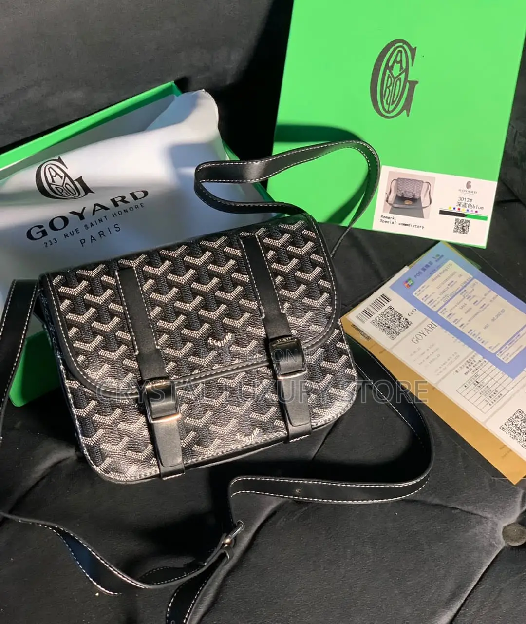 Goyard Quality Luxury Men Cross Bag