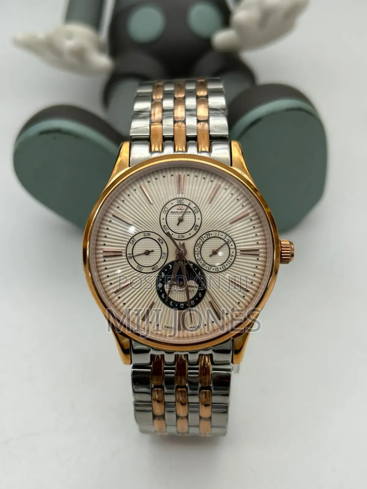 Full Chrono Jc Stainless Steel Watch