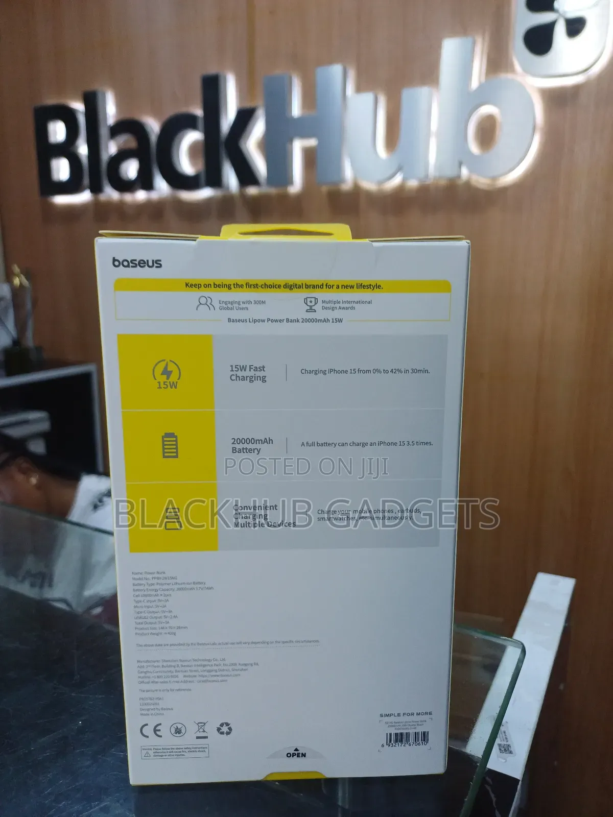 Baseus Power Bank 20000mah