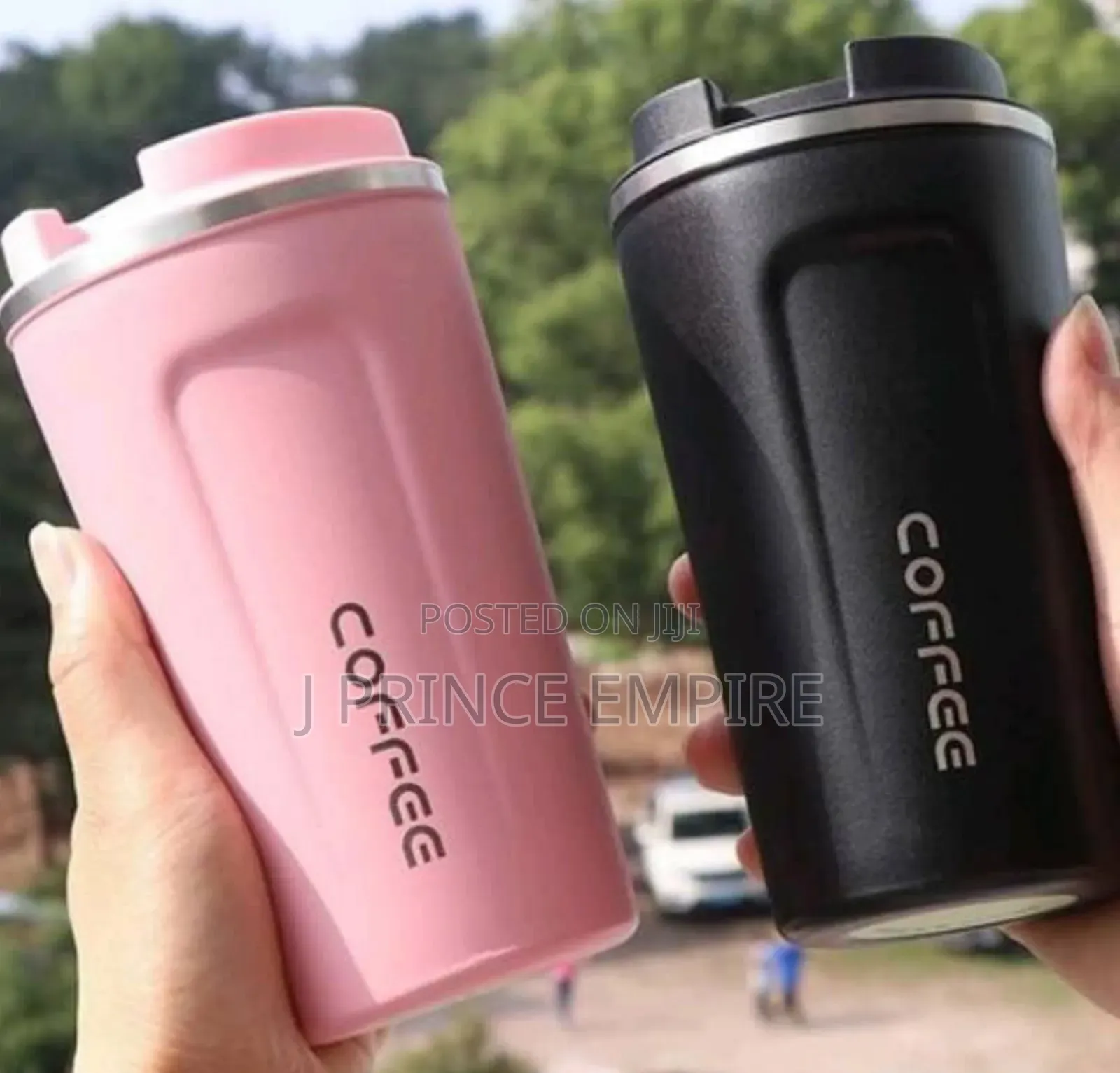 500ml Double Wall Stainless Steel 304 Travel Coffee Mugs