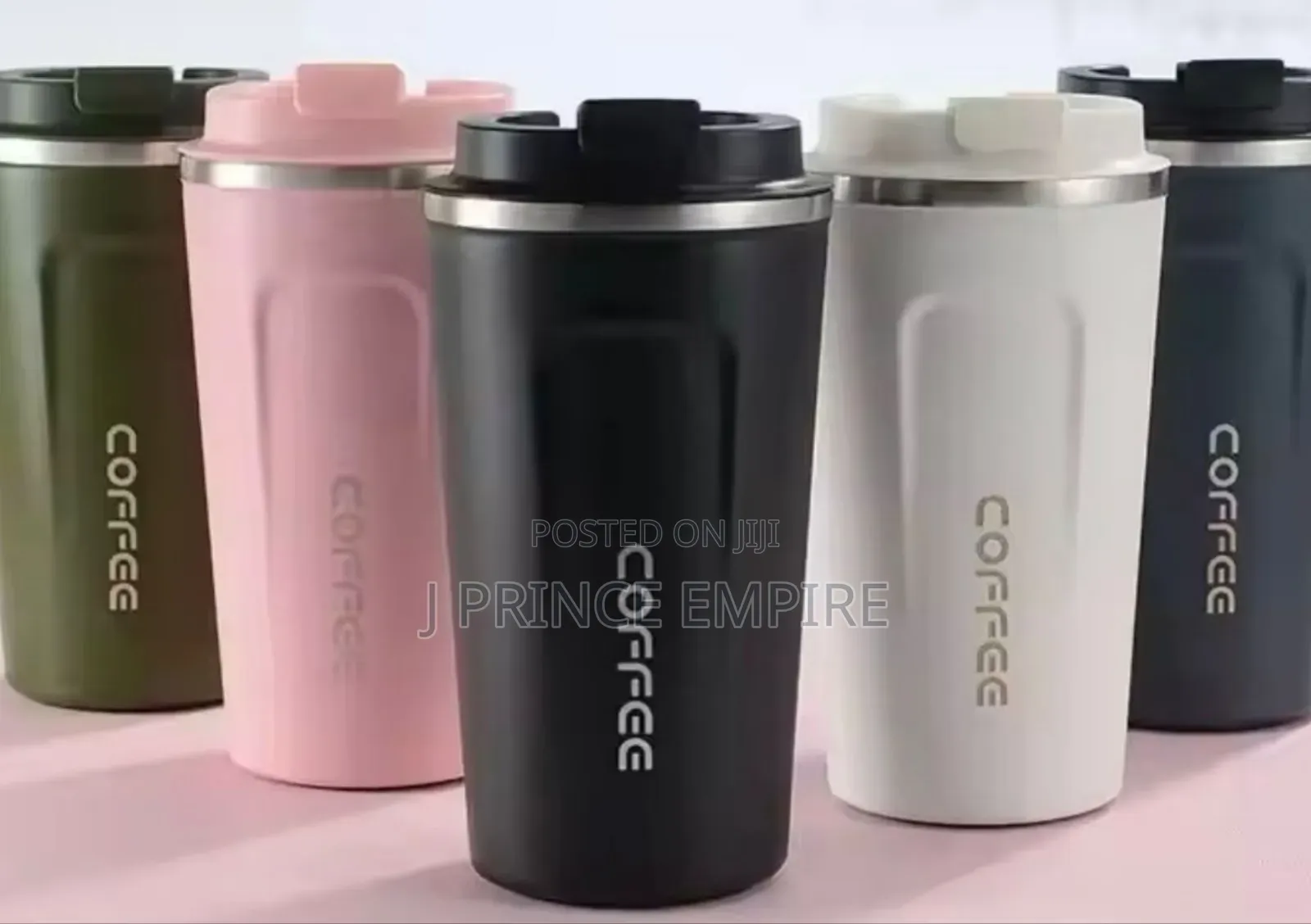 500ml Double Wall Stainless Steel 304 Travel Coffee Mugs