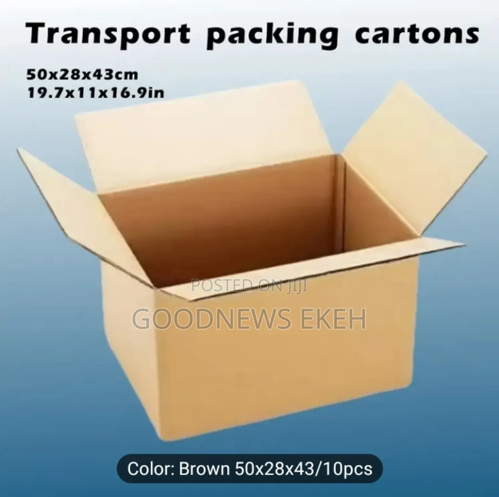 Transport Packing Cartons