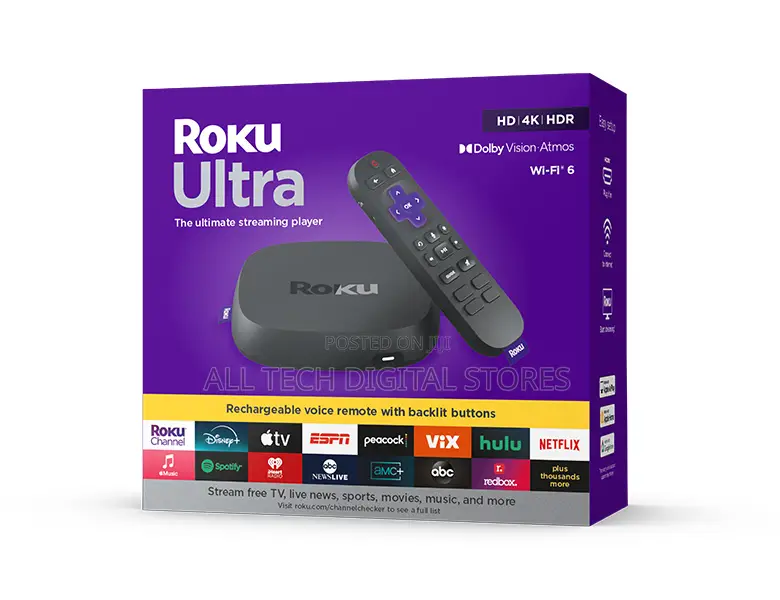 Roku Ultra With Wi-Fi 6 2024