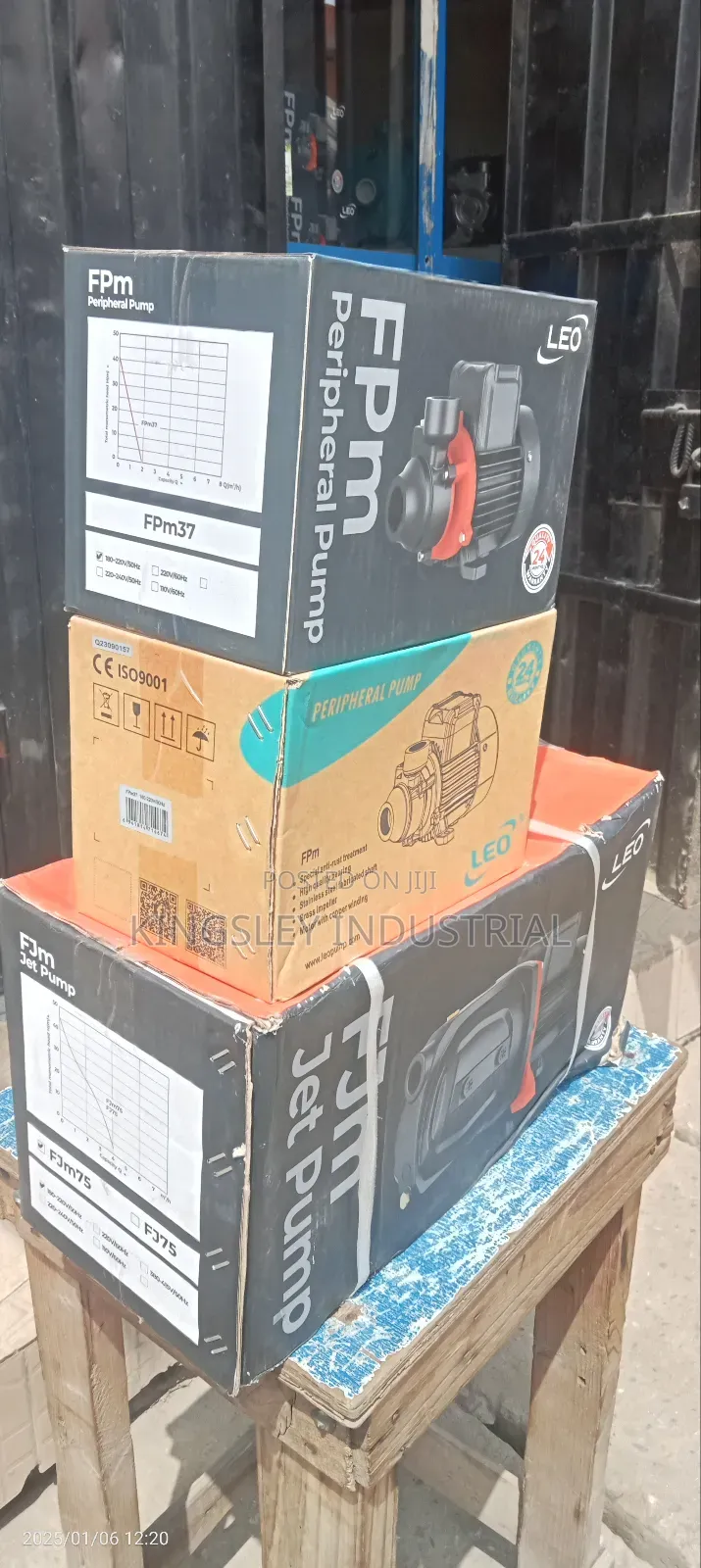 1hp Surface Water Jet-Pump LEO Best PDT 1yr Warranty