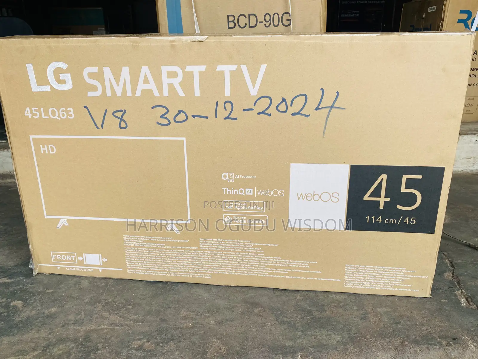 Original Lg 45” Smart Tv for Sale