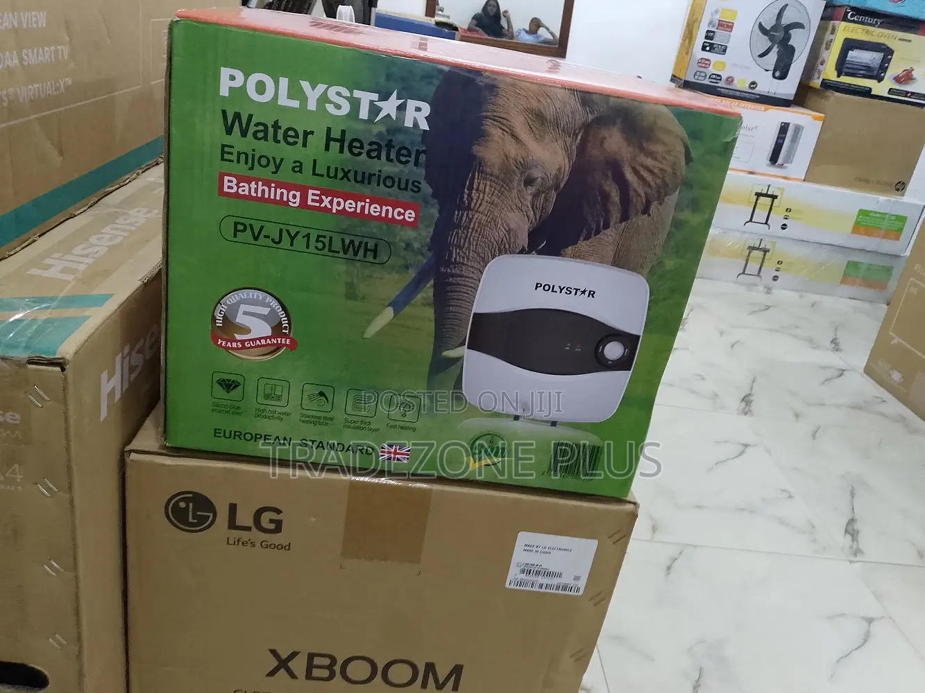 Super Active Polystar 10liters Water Heater