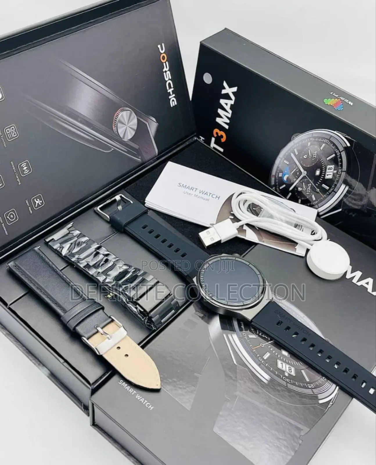 Porshe Gt3max Luxury Smartwatch