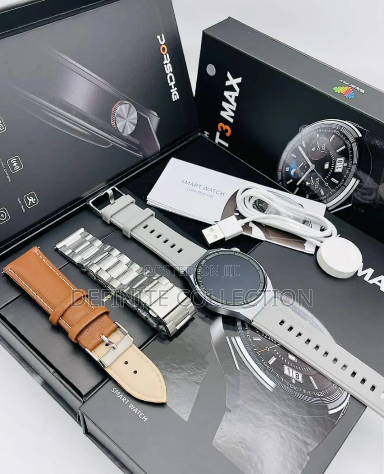 Porshe Gt3max Luxury Smartwatch