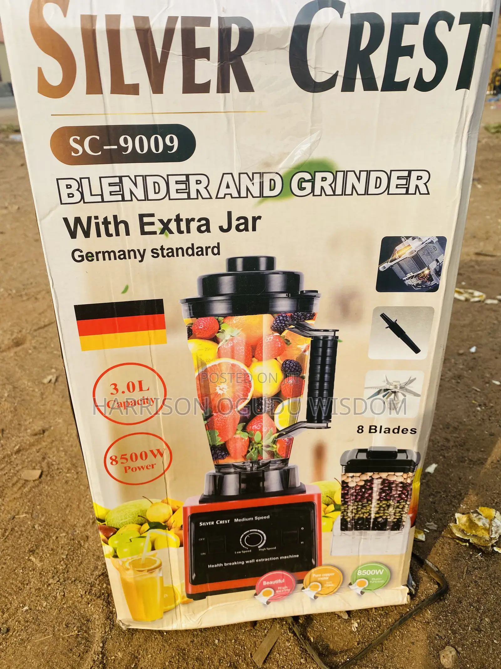 Original Silver Crest Blender Available for Sale