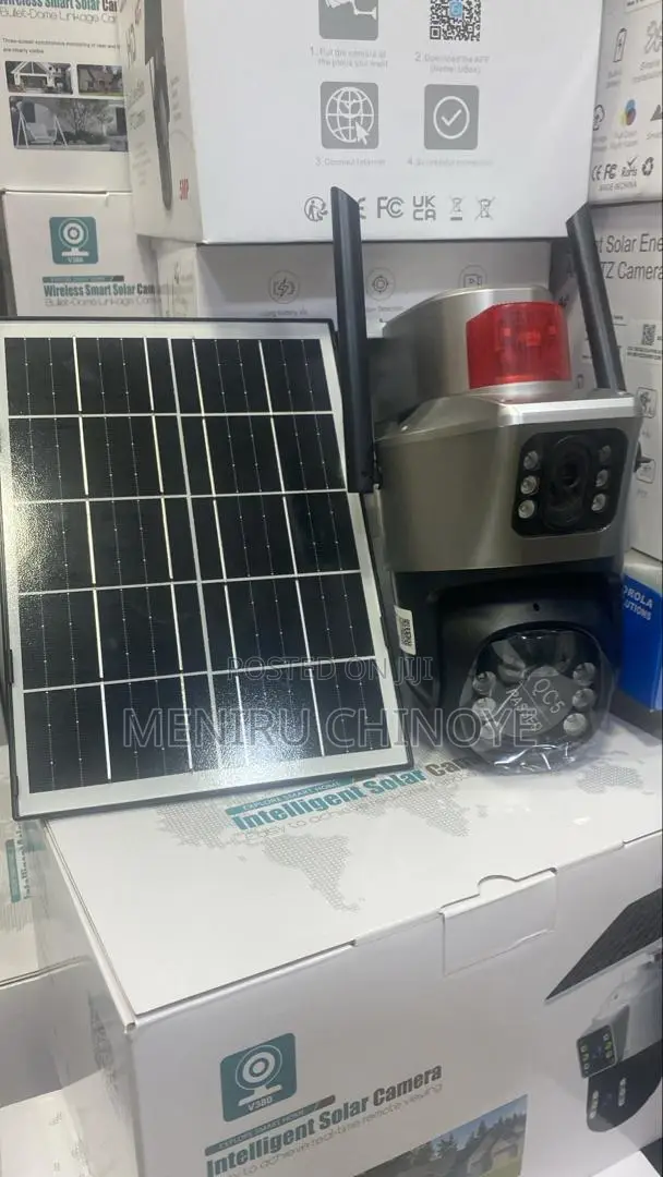 4g V380 Solar Camera