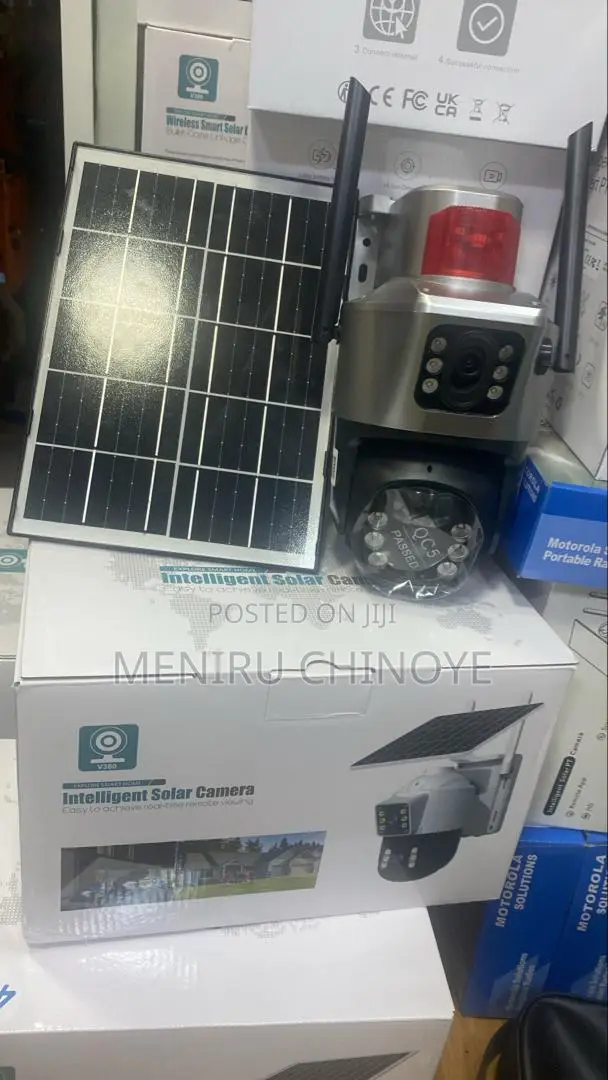 4g V380 Solar Camera