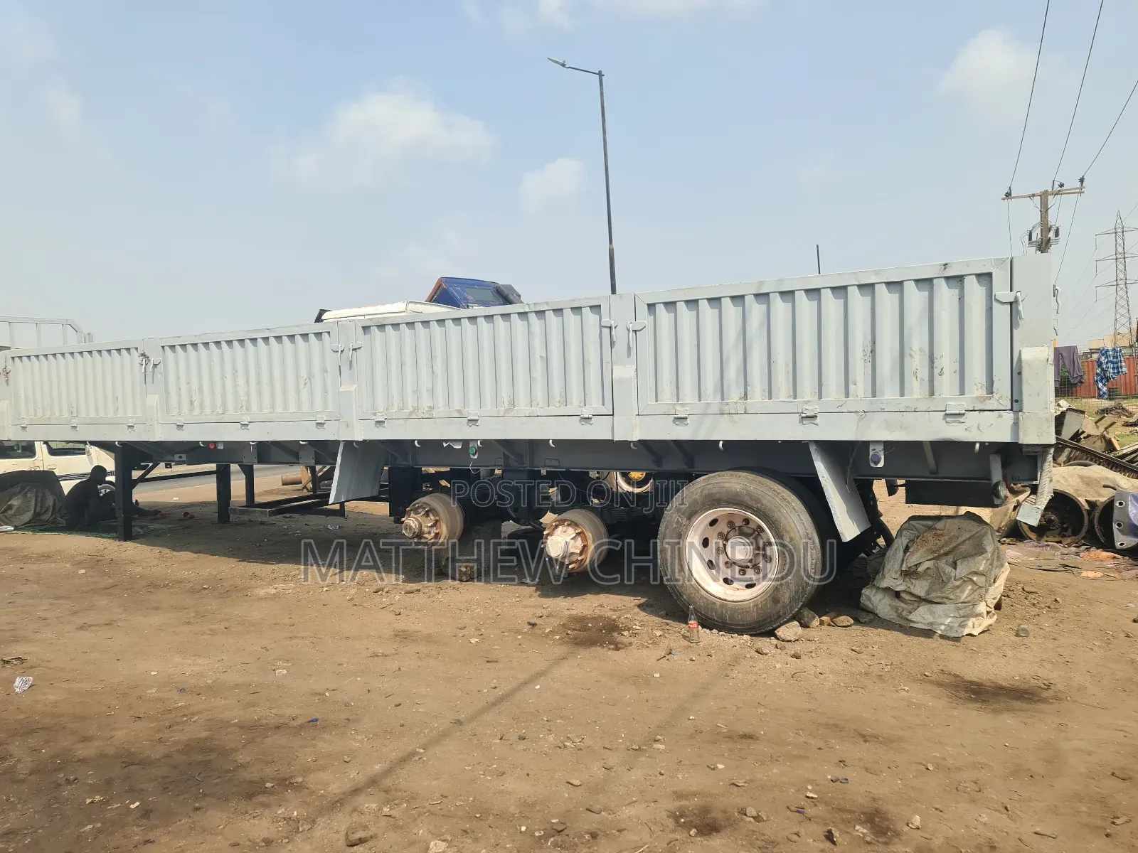 40 Feet Trailer Sided Bucket Available for Sale
