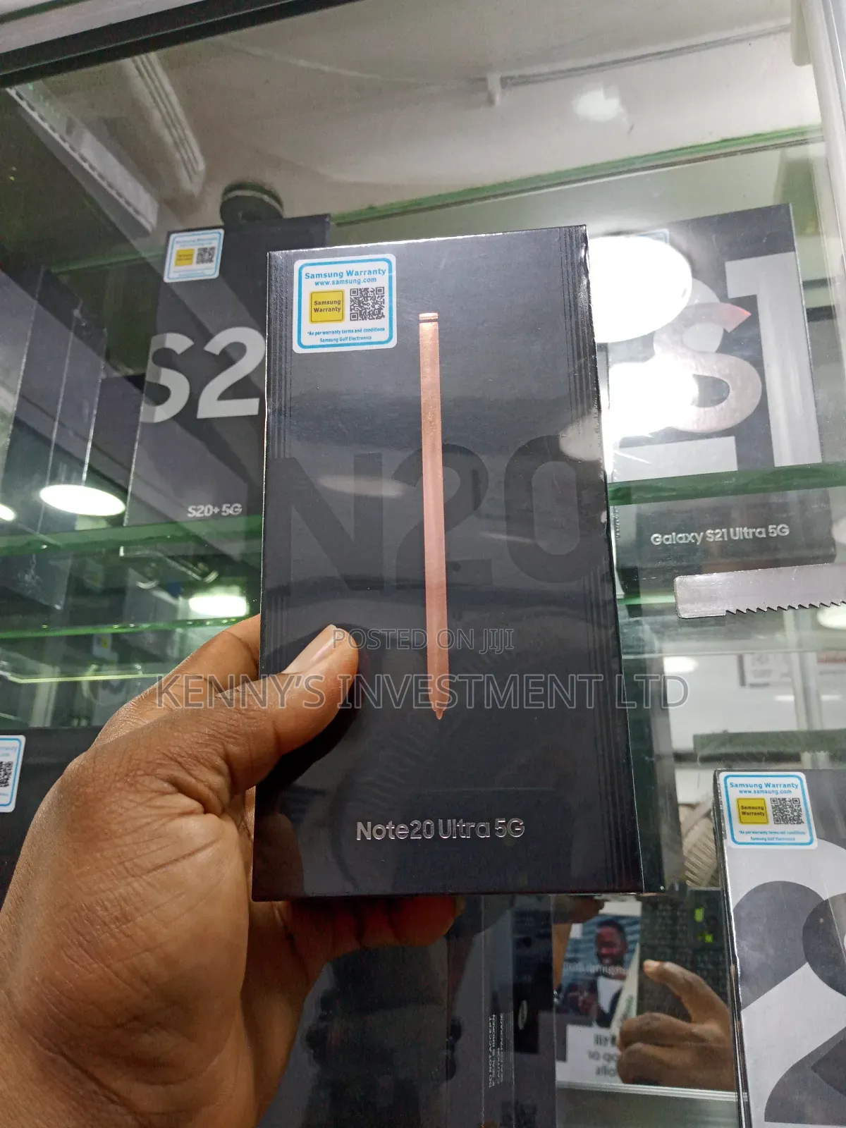 New Samsung Galaxy Note 20 Ultra 5G 256 GB Gold