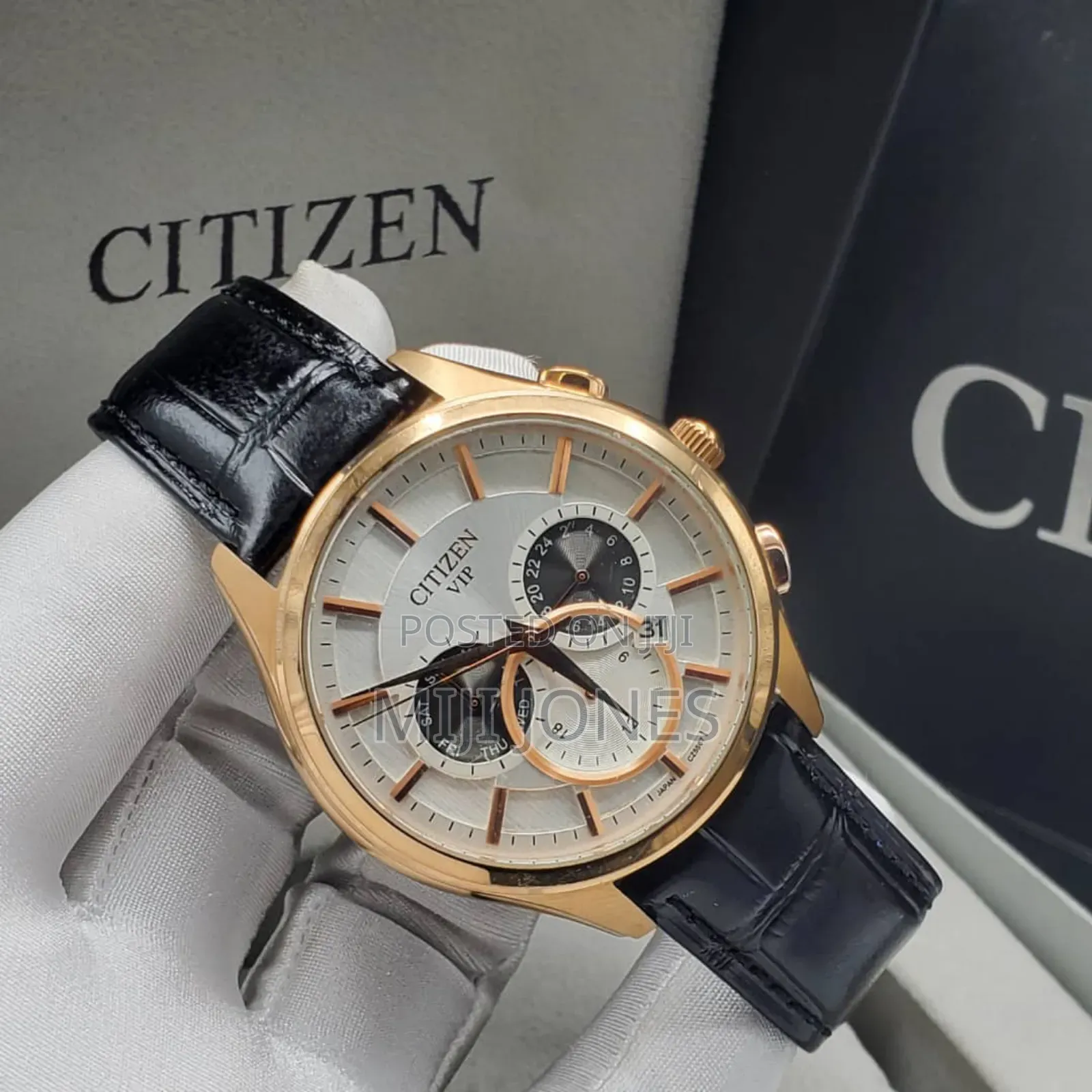 Citizen Vip Leather Watch